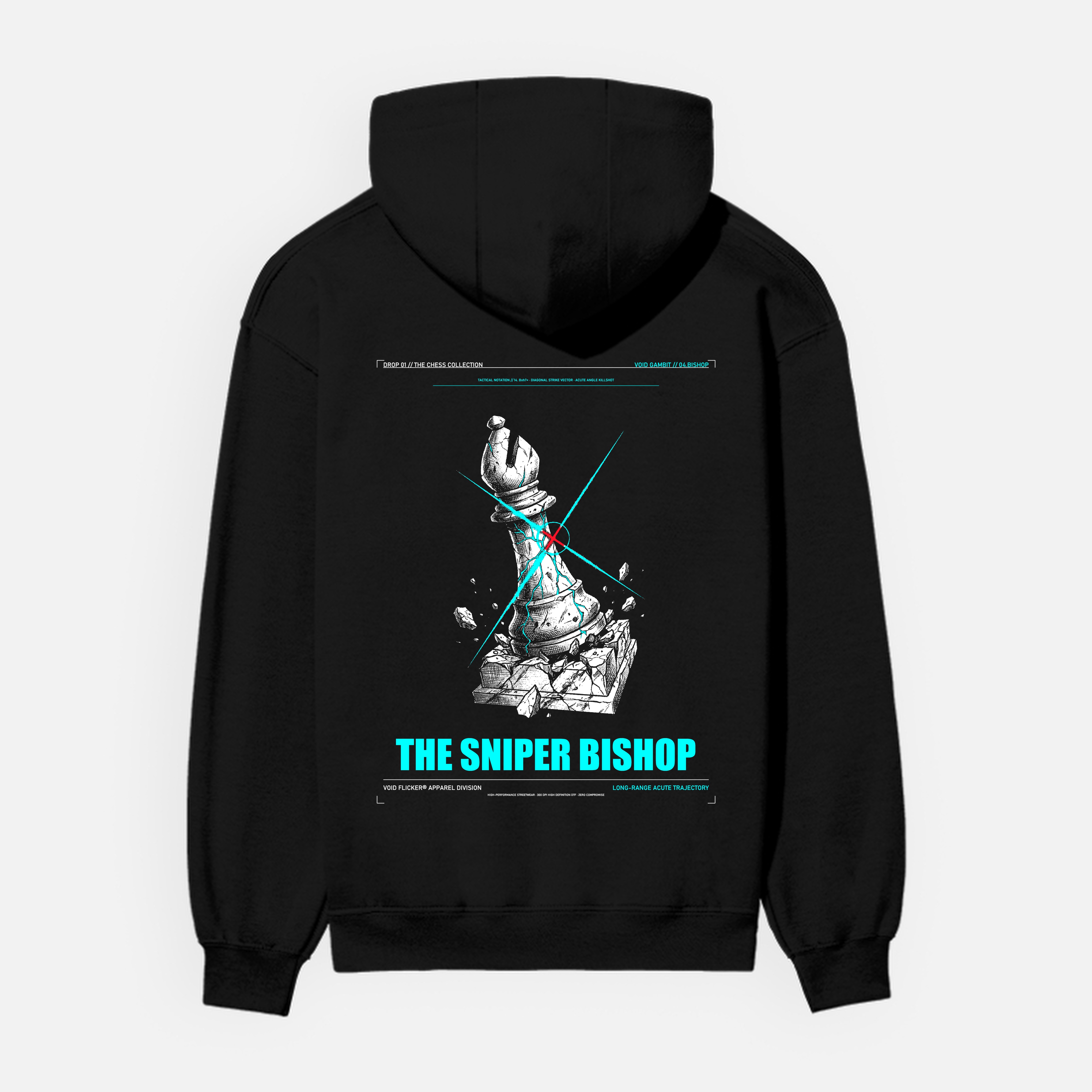 The Sniper Bishop Streetwear - Heavyweight Fleece Hoodie