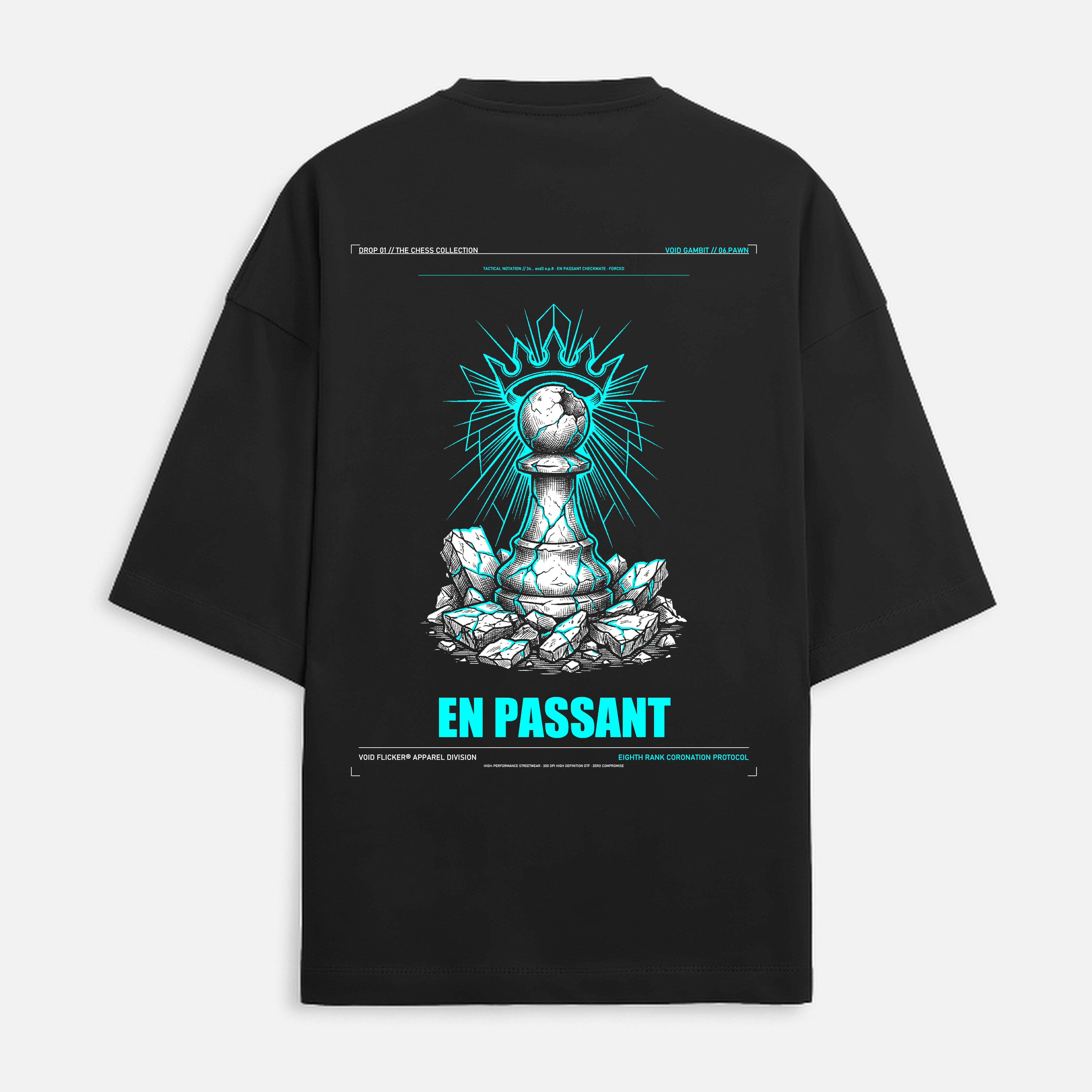 The First Blood Pawn Streetwear - French Terry Oversized