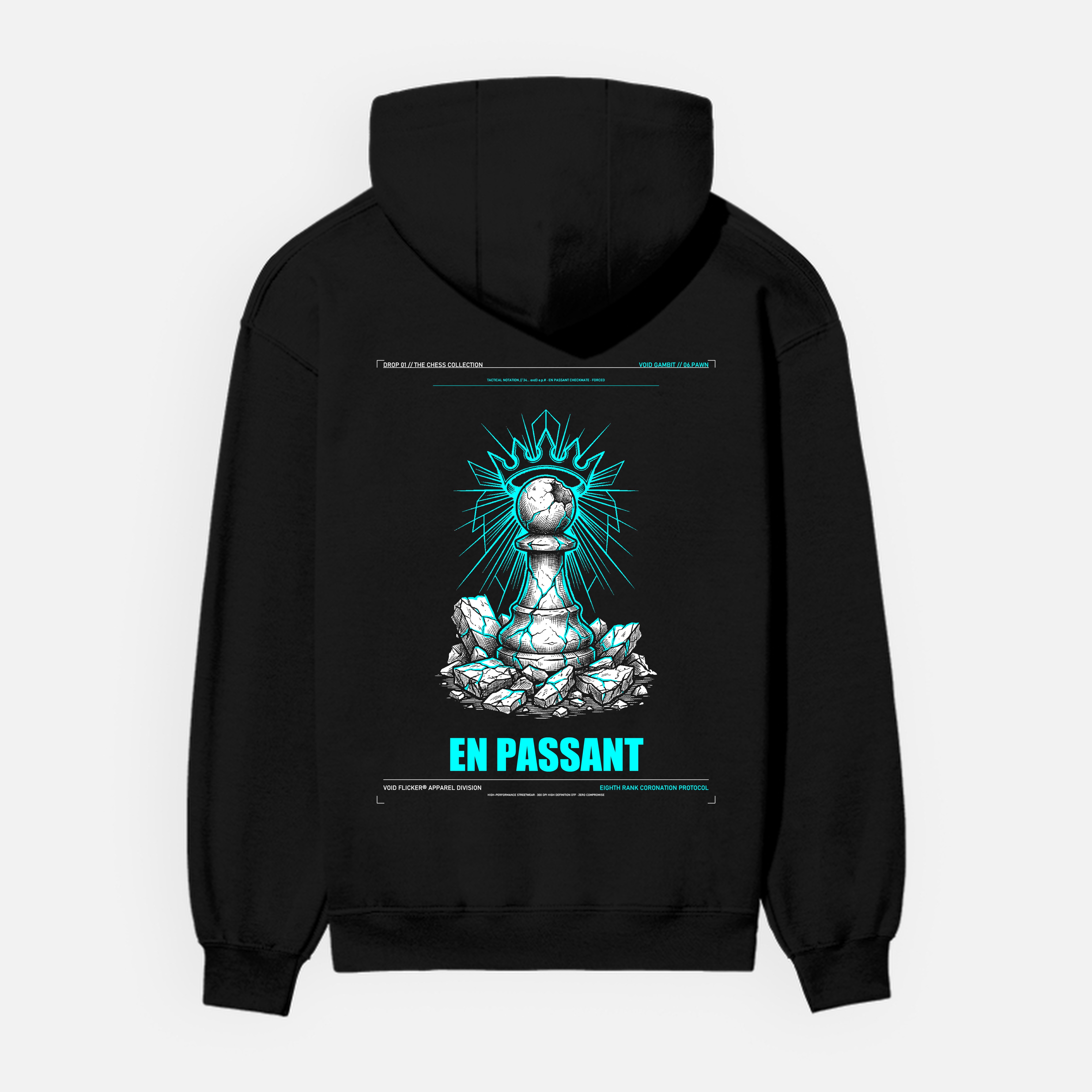 The First Blood Pawn Streetwear - Heavyweight Fleece Hoodie