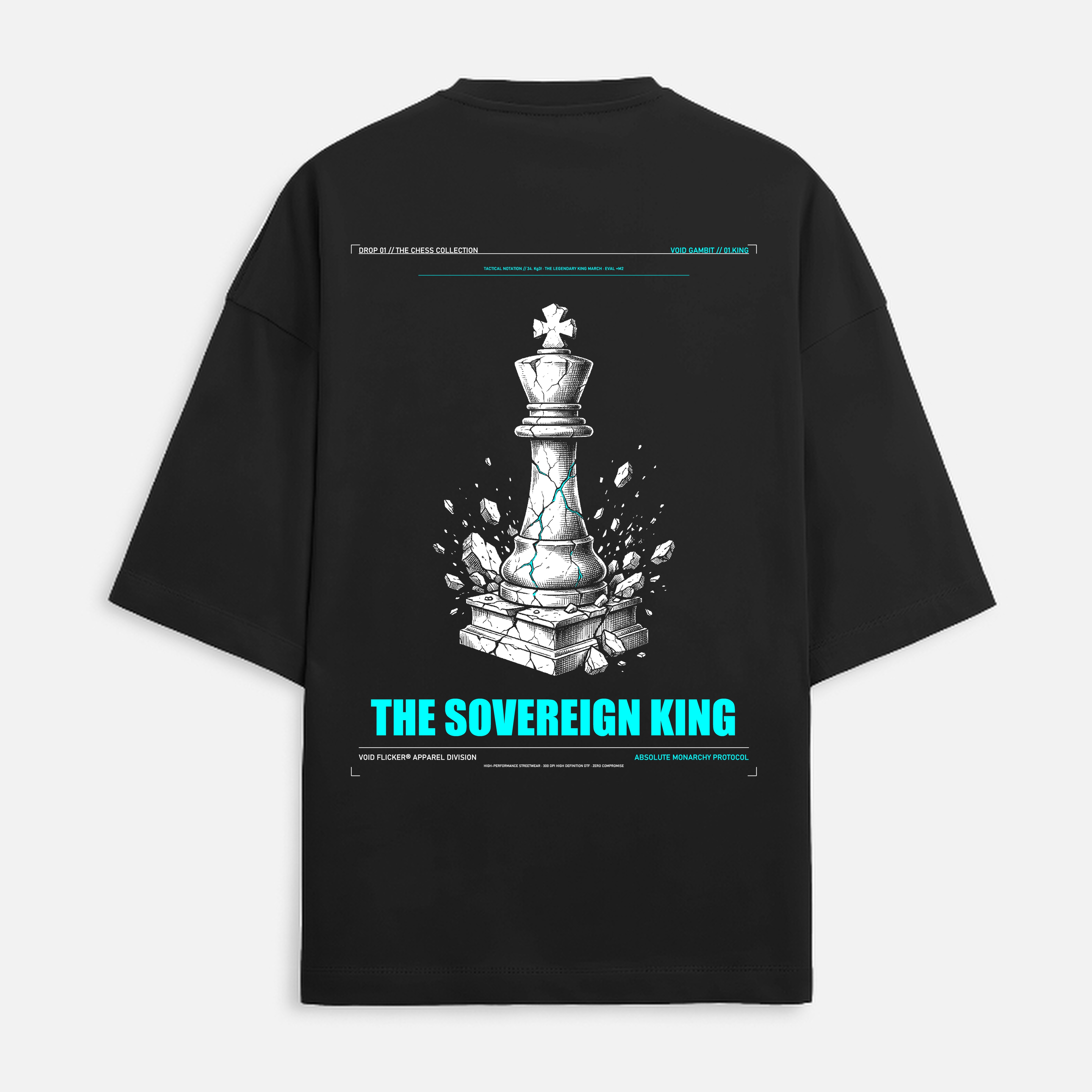 The Sovereign King Streetwear - French Terry Oversized