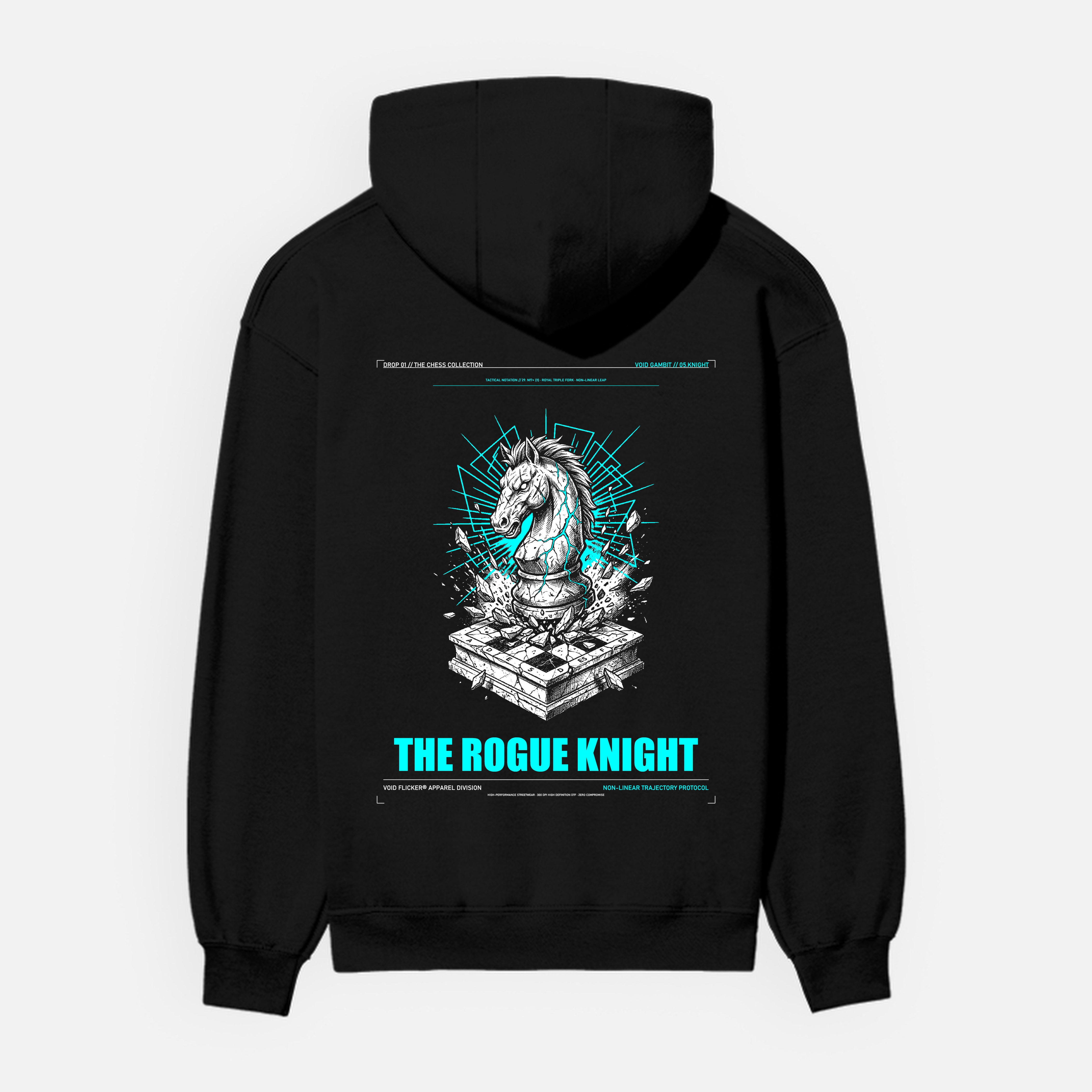 The Rogue Knight Streetwear - Heavyweight Fleece Hoodie