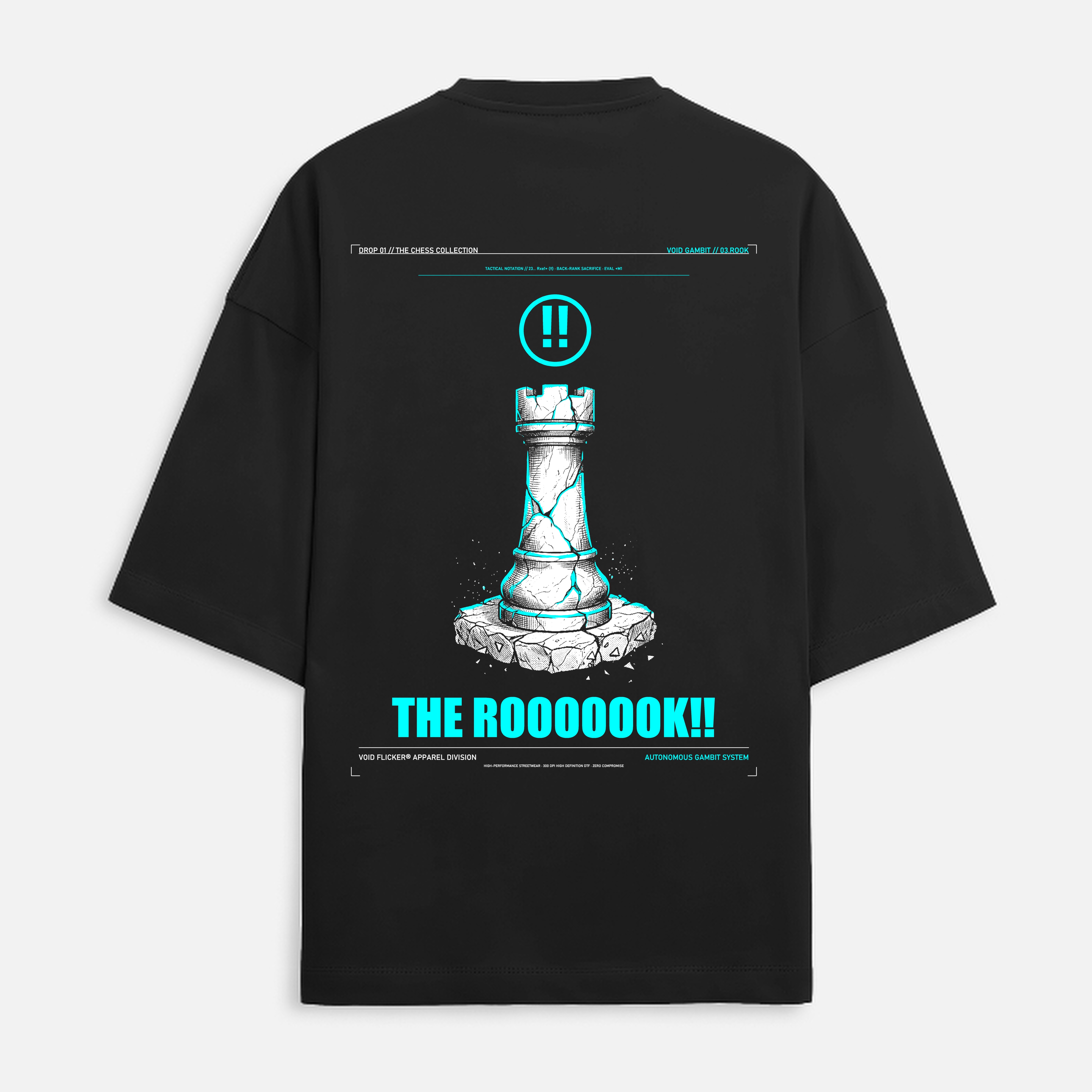 The Void Fortress Rook Streetwear - French Terry Oversized