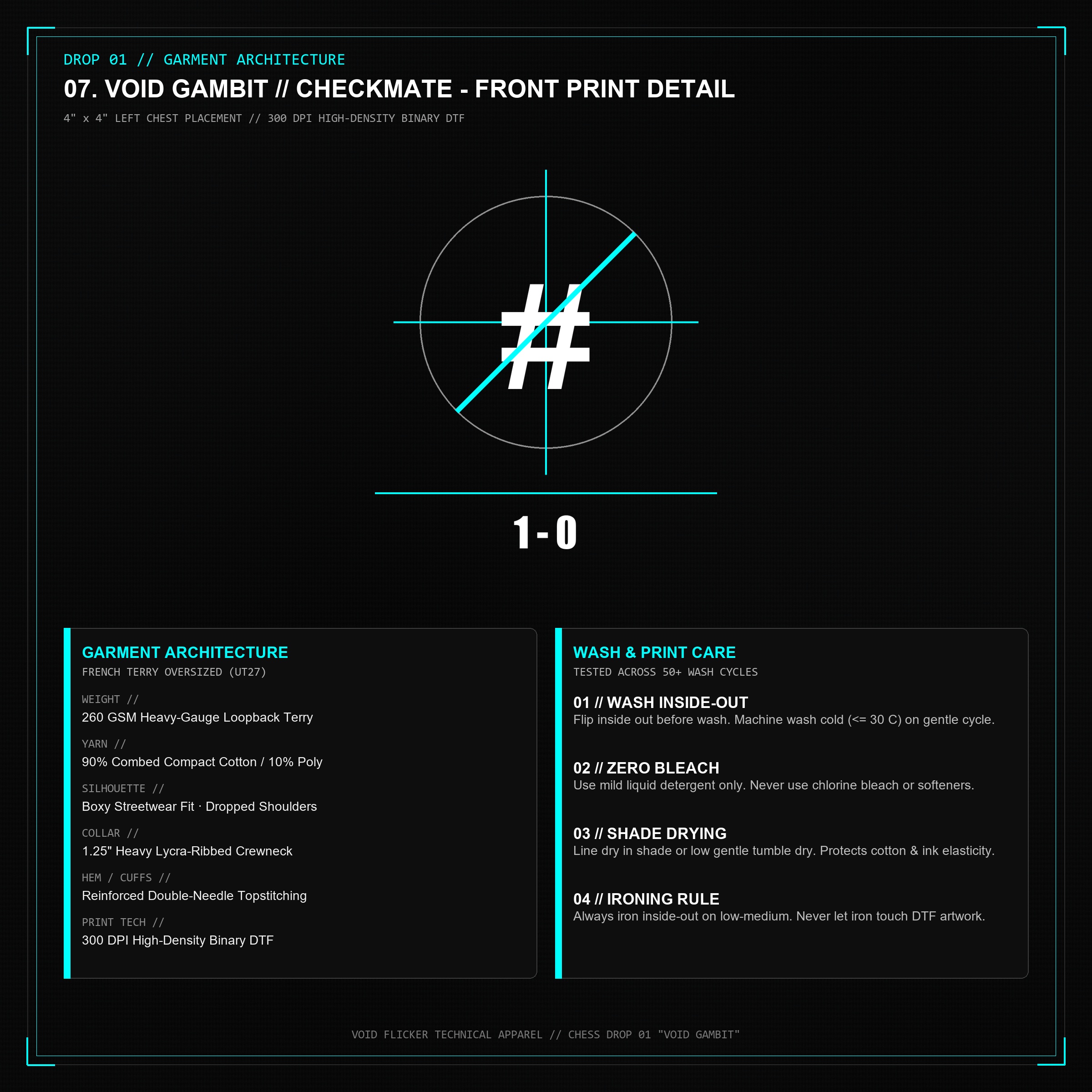 The Void Gambit Checkmate Streetwear thumbnail 4
